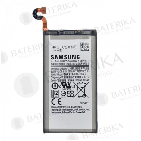 Samsung G960F Galaxy S9 baterija (3000mAh)