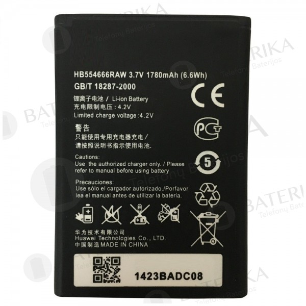 Huawei HB554666RAW for Modem E5375 / EC5377 / E5373 / E5356 / E5351 / E5330 / EC5377U-872 baterija (1500mAh)