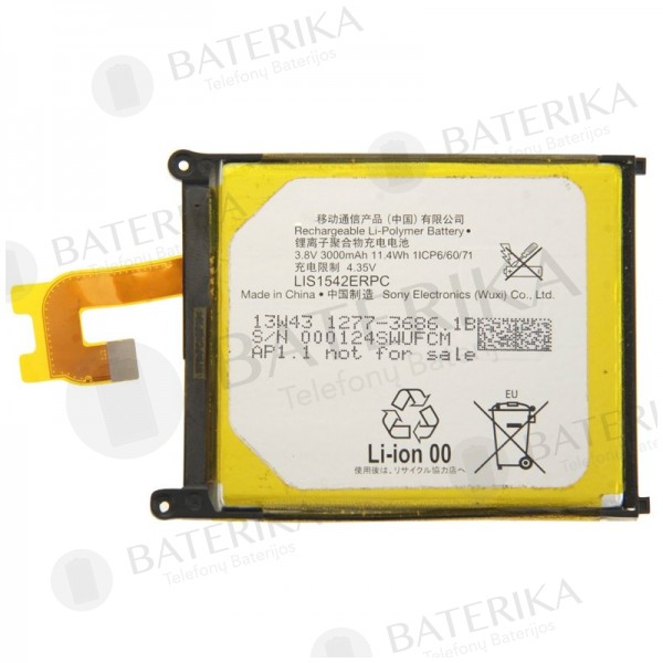 Sony Xperia Z2 D6502 baterija - OEM